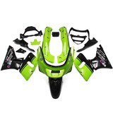 0195 Fairing Kawasaki Zzr400 Zz-R400 1993 - 2007 Cowlings Elf Green Black